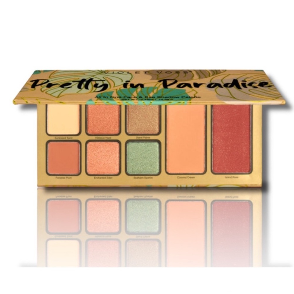 Violet Voss Pretty in Paradise All in One Face & Eyeshadow Palette New